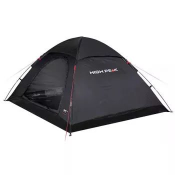 Tienda de campaña tipo cúpula High Peak Monodome XL 4 personas negro