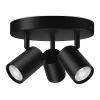 Foco inteligente WiZ IMAGEO 3 focos orientables placa redonda