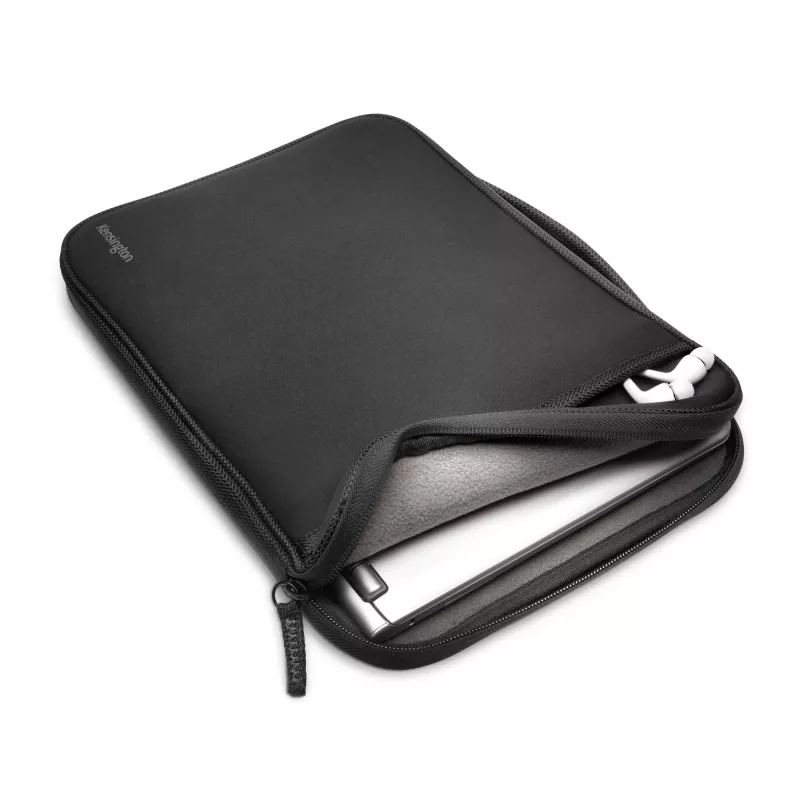 Kensington K62610WW Universal Sleeve funda para portátil de 14 pulgadas (35,6 cm), neopreno, negra