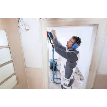 Lijadora excéntrica Bosch GET 75-150 Professional 7300 rpm 14600 OPM negro, azul 750 W