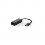 Adaptador Ethernet USB-A Kensington UA0000E – negro, con cable, USB, Ethernet, 5000 Mbit/s, negro