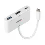 Convertidor Lindy USB 3.2 Type-C a HDMI con puerto USB Type-A y Power Delivery