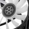 SilverStone Air Slimmer 90 ARGB SST-AS90B-ARGB ventilador de caja, 92 mm, 500–2500 rpm, negro