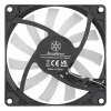 SilverStone Air Slimmer 90 ARGB SST-AS90B-ARGB ventilador de caja, 92 mm, 500–2500 rpm, negro