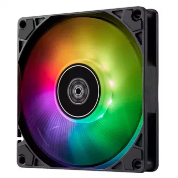 Ventilador Silverstone Air Slimmer 90 ARGB 9,2 cm negro 500–2500 RPM