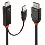 Cable Lindy de 2 m HDMI a DisplayPort HDMI USB Type-A DisplayPort