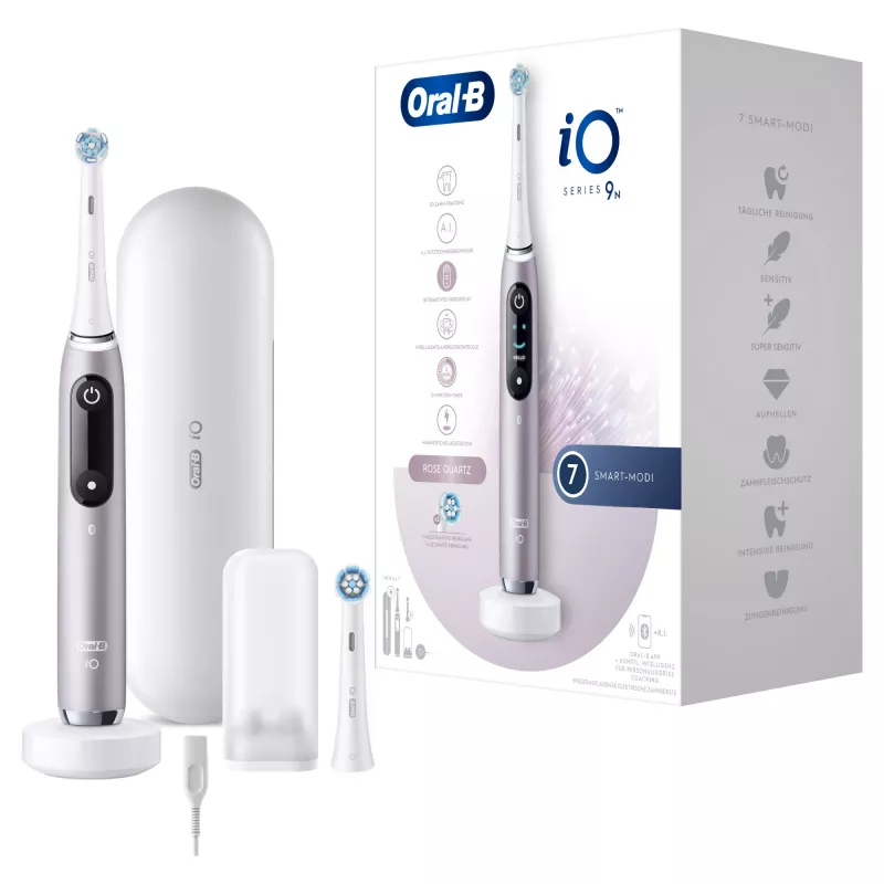 Oral-B iO Series 9n cepillo de dientes rotativo-oscilante para adultos rosa