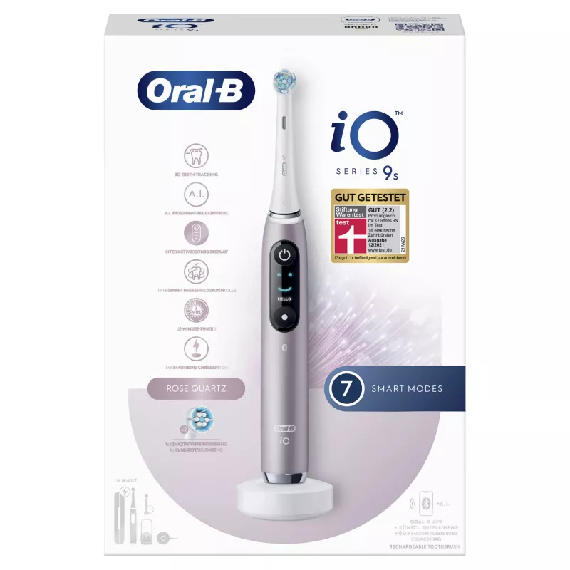 Oral-B iO Series 9n cepillo de dientes rotativo-oscilante para adultos rosa