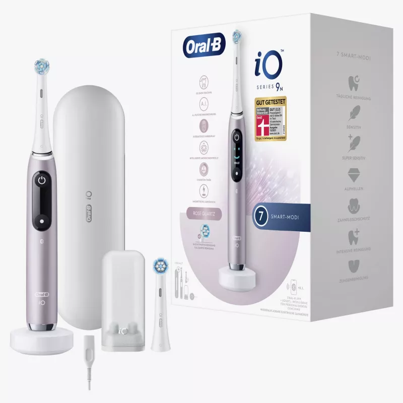 Oral-B iO Series 9n cepillo de dientes rotativo-oscilante para adultos rosa