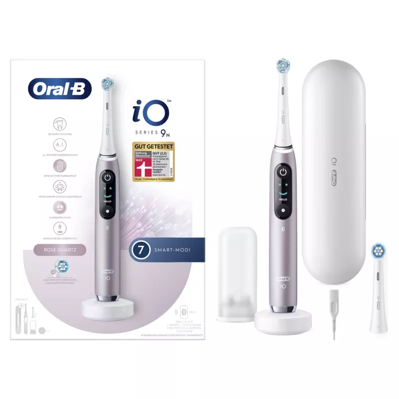 Oral-B iO Series 9n cepillo de dientes rotativo-oscilante para adultos rosa
