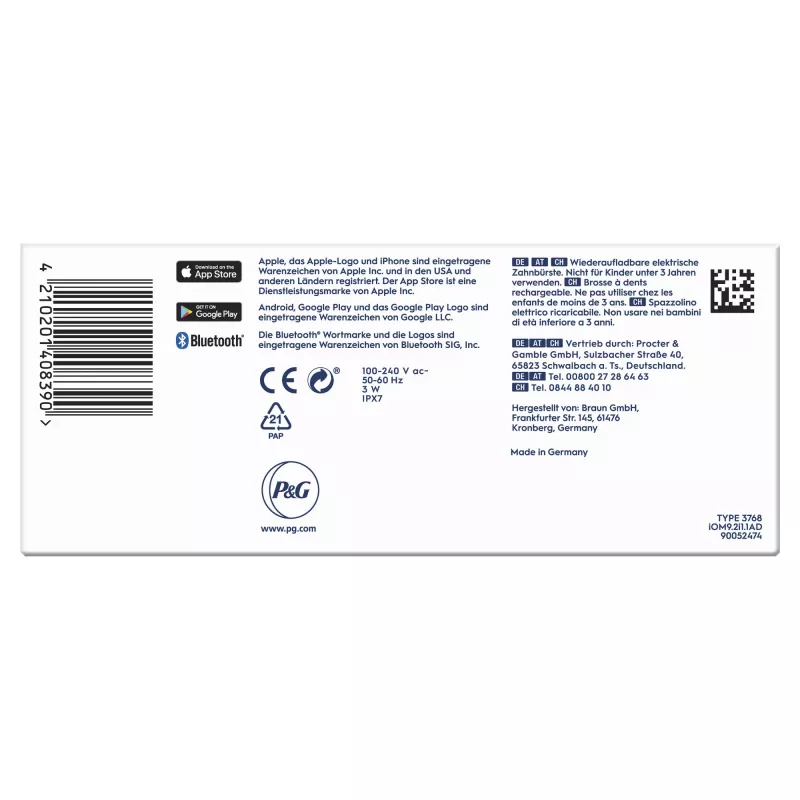 Oral-B iO Series 9n cepillo de dientes rotativo-oscilante para adultos rosa