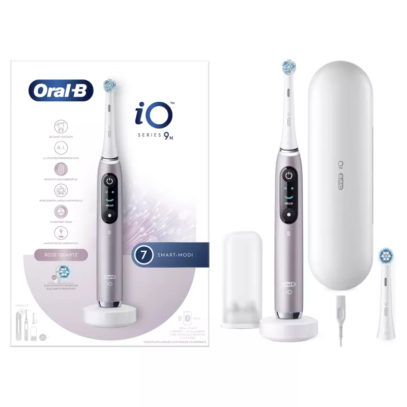 Oral-B iO Series 9n cepillo de dientes rotativo-oscilante para adultos rosa
