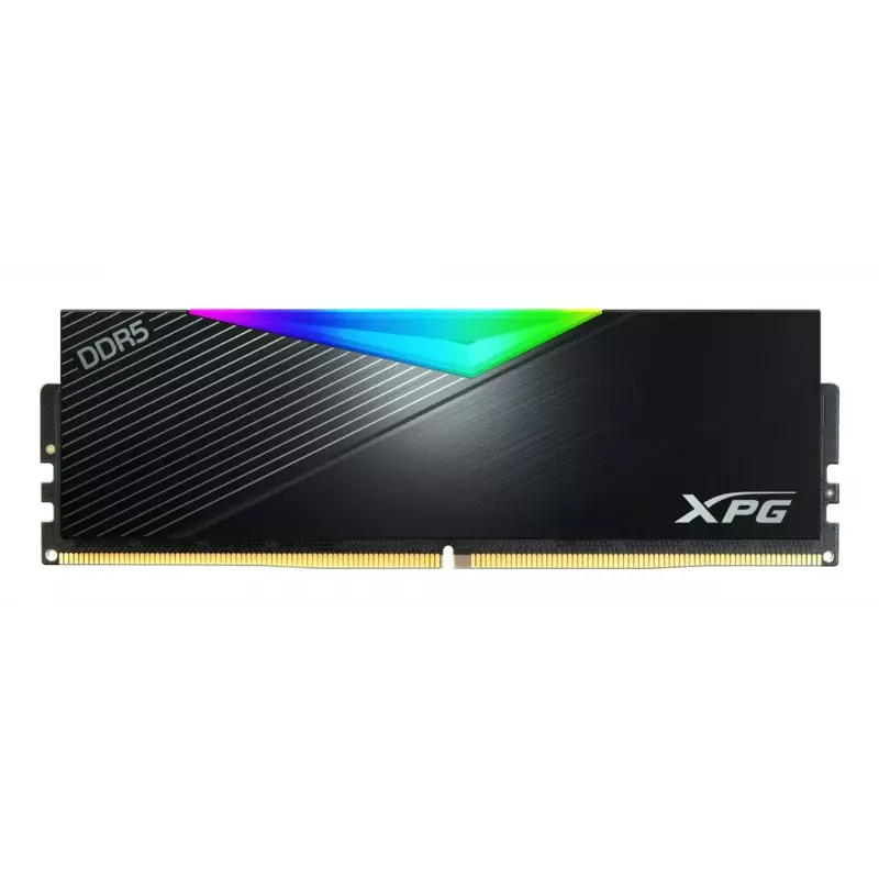 DIMM 32 GB DDR5-8000 (2x 16 GB) kit dual, memoria RAM negra, AX5U8000C3816G-DCLARBK, XPG Lancer RGB, INTEL XMP, AMD EXPO
