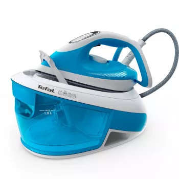 Tefal Express Airglide SV8002 1,8 L suela Durilium Airglide azul, blanco