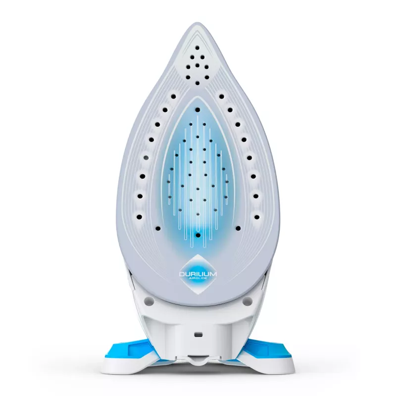 Tefal Express Airglide SV8002 1,8 L suela Durilium Airglide azul, blanco