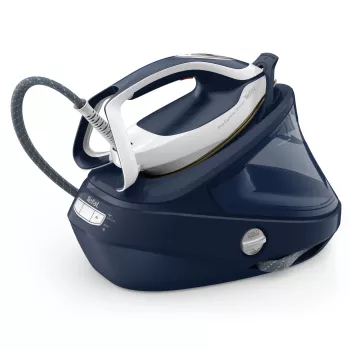 Tefal Pro Express Ultimate II GV9720 1.2 L suela Durilium Airglide Autoclean Ultra Thin azul, blanco