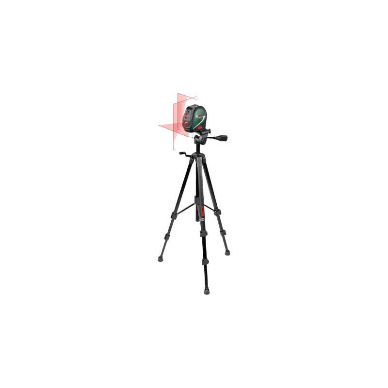 Bosch UniversalLevel 3 Set 0603663905 láser de líneas en cruz, líneas rojas, 10 m, verde/negro
