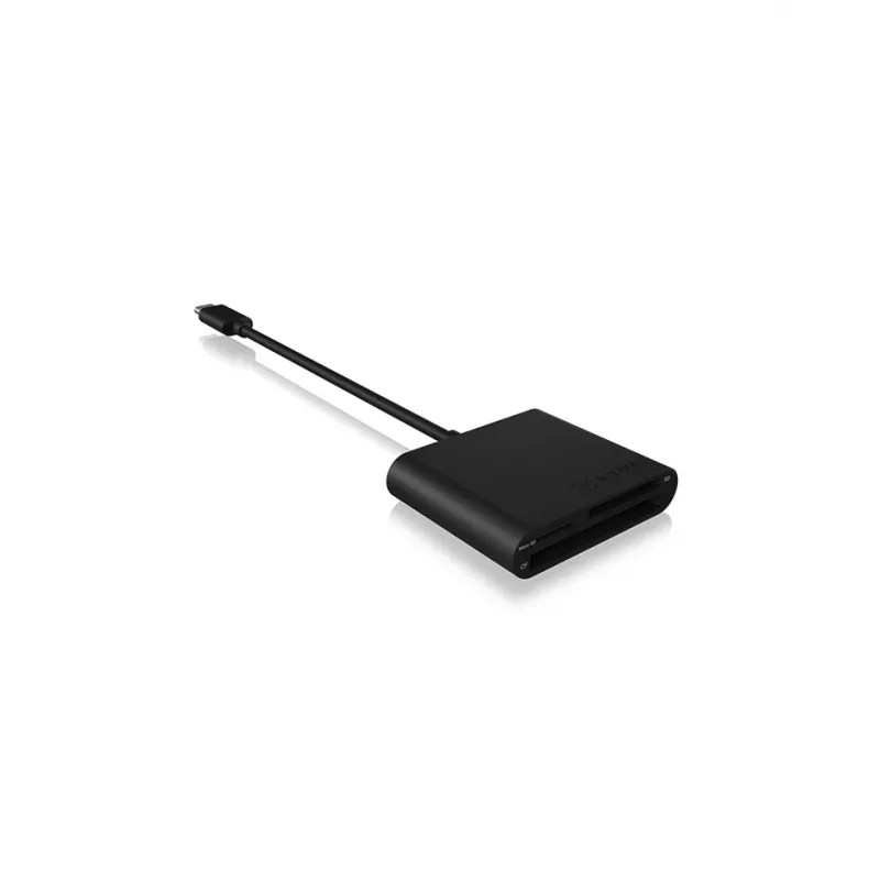 Lector de tarjetas ICY BOX IB-CR301-C3 USB 3.2 Gen 1 (3.1 Gen 1) Type-C negro