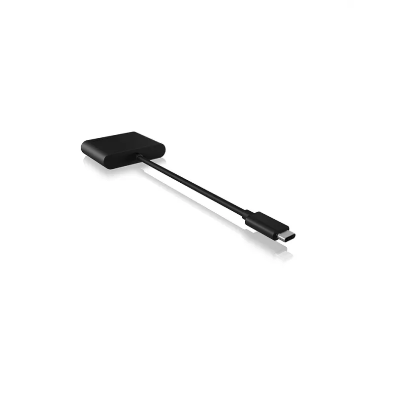 Lector de tarjetas ICY BOX IB-CR301-C3 USB 3.2 Gen 1 (3.1 Gen 1) Type-C negro