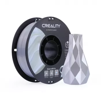 CREALITY filamento 3D PLA Silk plata 1,75 mm 1 kg