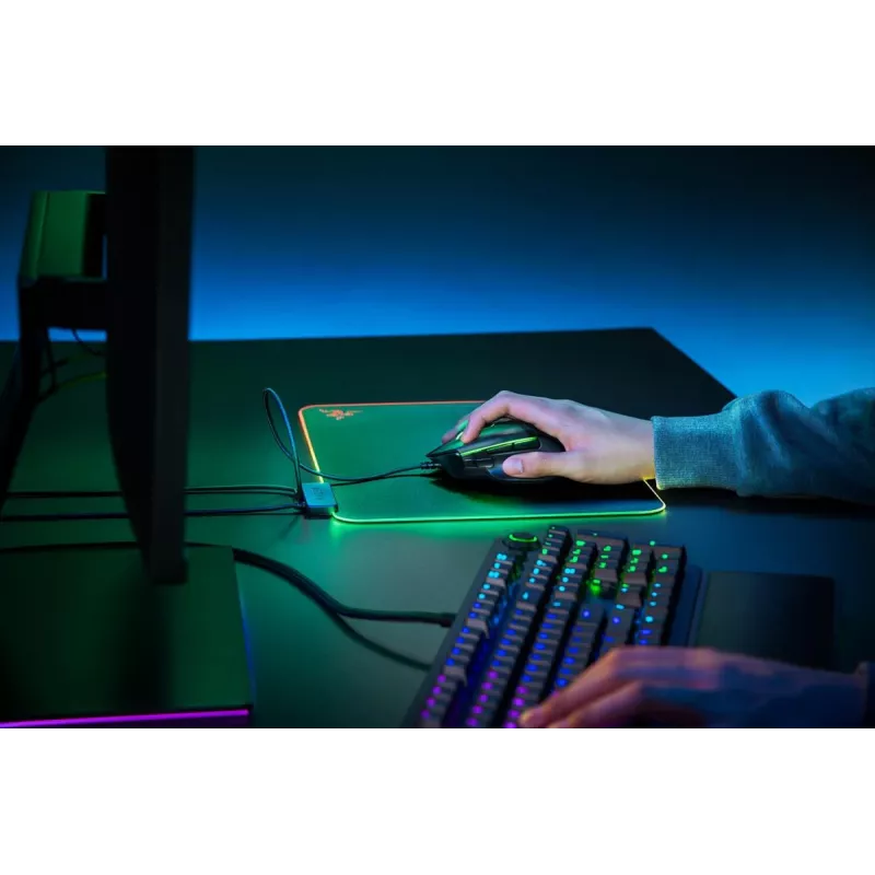 Alfombrilla gaming RAZER Firefly V2 negra