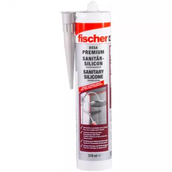 Sellador de silicona Fischer DSSA BG 310 ml beige