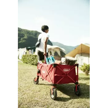 Carro de transporte de camping Coleman 2000035214 rojo