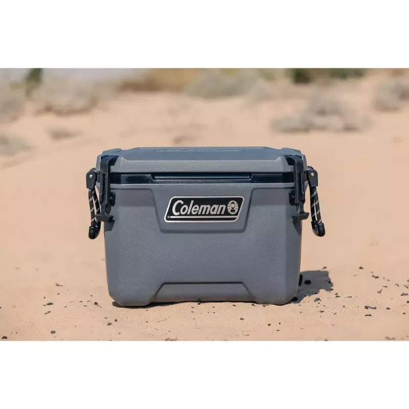 Nevera portátil Coleman Convoy 55 QT 53 L gris aislamiento de poliuretano