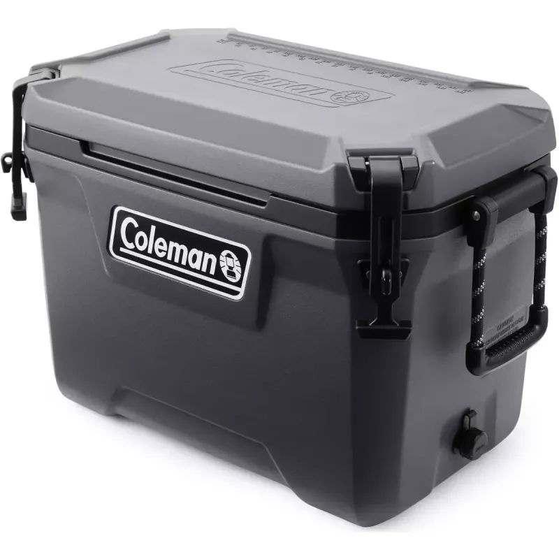 Nevera portátil Coleman Convoy 55 QT 53 L gris aislamiento de poliuretano