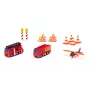 Set de regalo Siku bomberos, coche de bomberos, 3 año(s), metal, plástico, negro, naranja, rojo, blanco