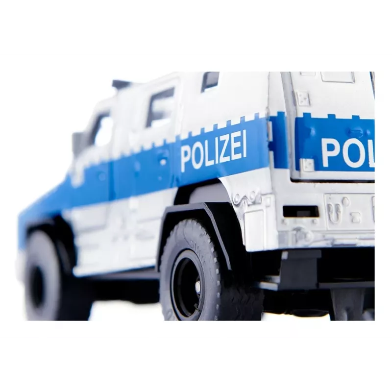 Siku Rheinmetall MAN Survivor R Coche de policía a escala Montado 1:50
