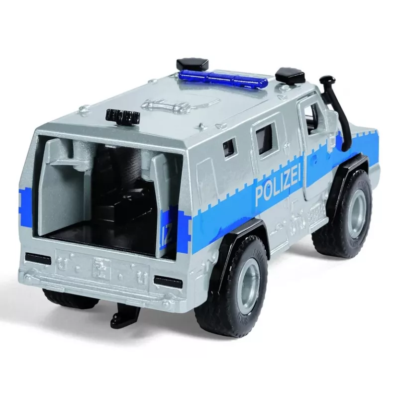 Siku Rheinmetall MAN Survivor R Coche de policía a escala Montado 1:50