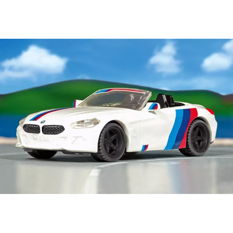 Siku Coche deportivo a escala BMW Z4 M40i, premontado escala 1:50, L 40 mm × An 87 mm × Al 29 mm