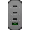 Goobay 65555 Cargador para interiores AC Carga rápida Portátil Smartphone Negro