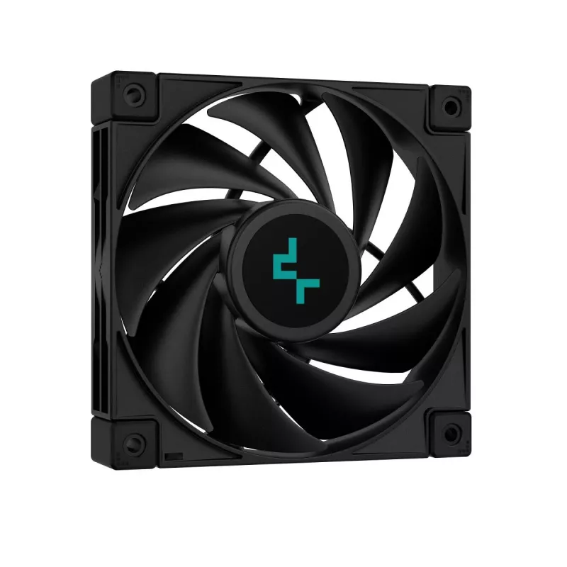 Disipador de CPU DEEPCOOL Ak400 Zero Dark 12 cm – negro