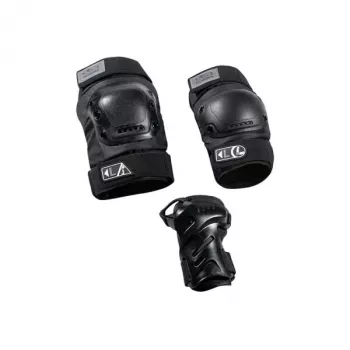 Set de equipo de protección HUDORA 83058 negro para todas las edades