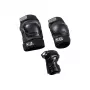 Set de equipo de protección HUDORA 83058 negro para todas las edades