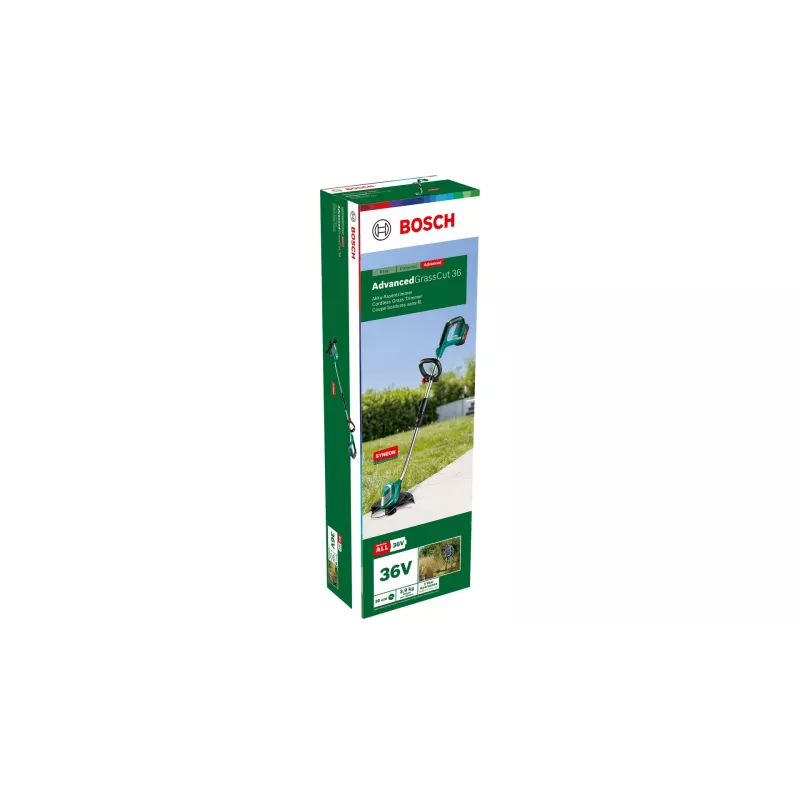 Bosch AdvancedGrassCut 36 30 cm batería negro, verde