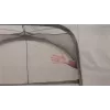 Refugio Easy Camp Camp Shelter gris estructura de fibra de vidrio diámetro de varilla 1,25 cm