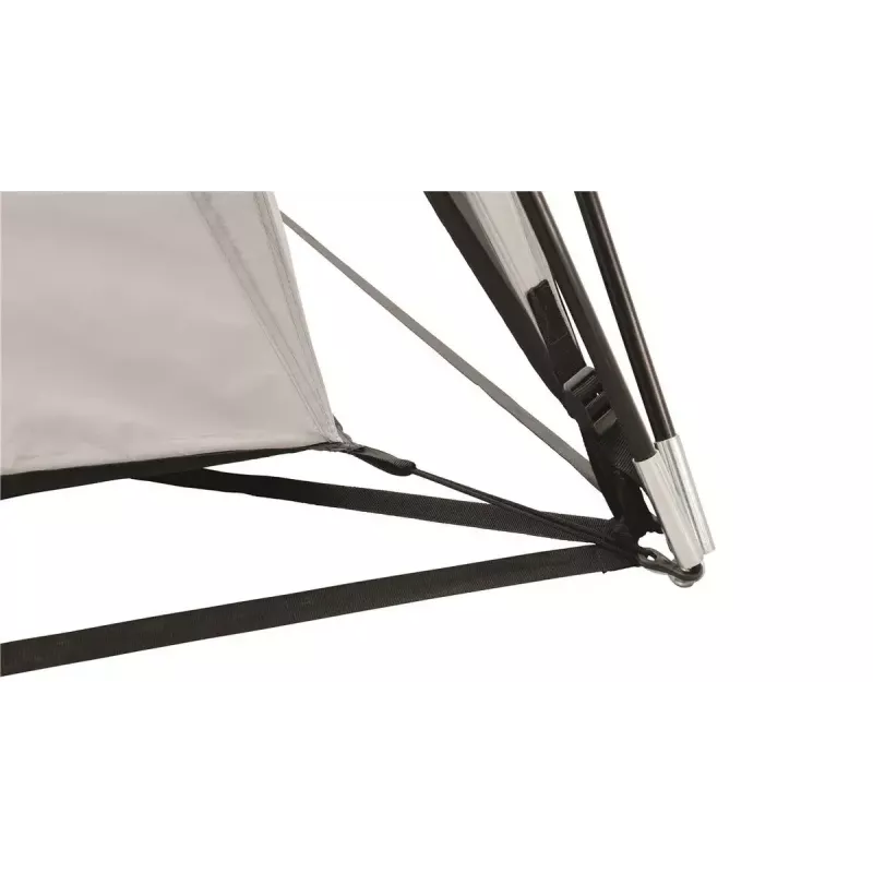 Refugio Easy Camp Camp Shelter gris estructura de fibra de vidrio diámetro de varilla 1,25 cm