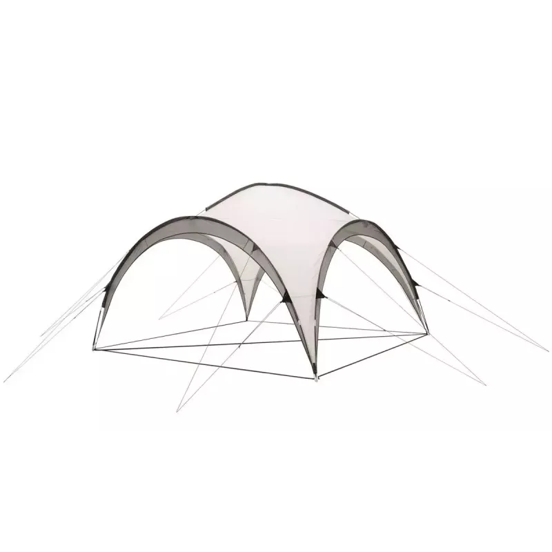 Refugio Easy Camp Camp Shelter gris estructura de fibra de vidrio diámetro de varilla 1,25 cm
