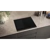 Placa de cocina Siemens iQ700 EX675HEC1E negra de encastre 60 cm placa de inducción por zonas 4 zonas