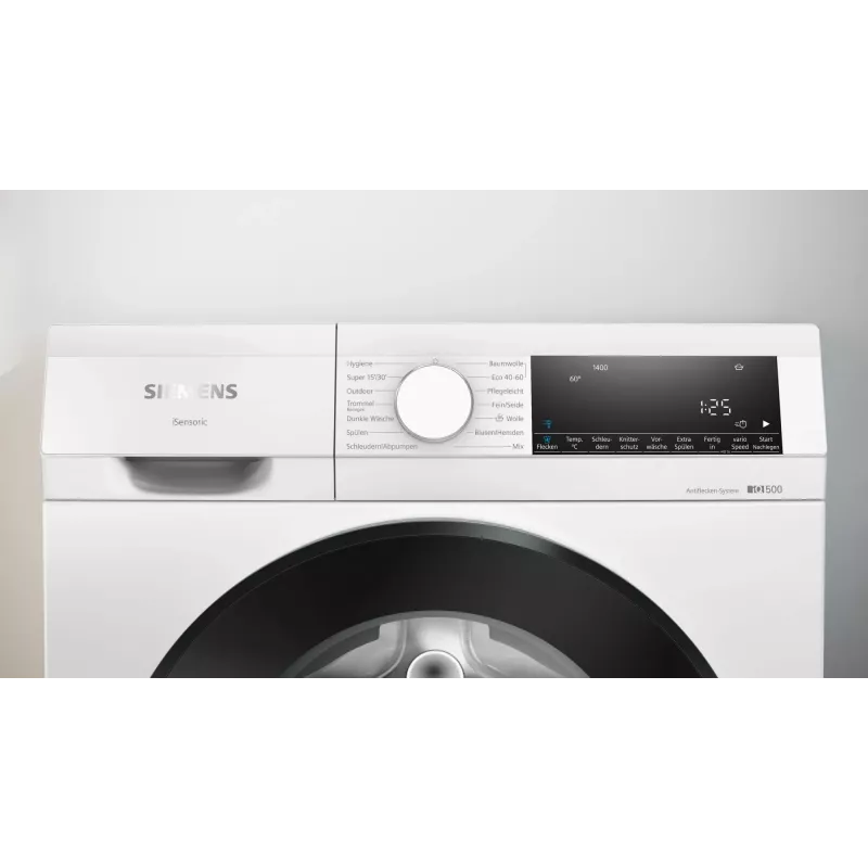 Siemens iQ500 WG34G2070 lavadora de carga frontal 8 kg 1400 rpm blanco