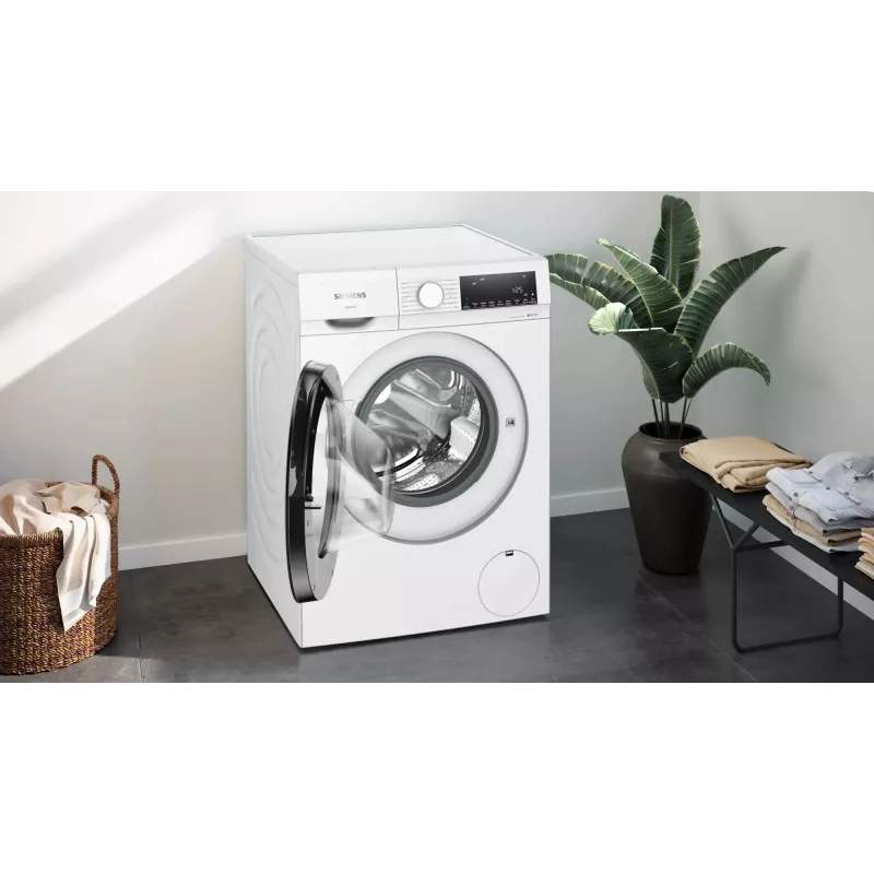 Siemens iQ500 WG34G2070 lavadora de carga frontal 8 kg 1400 rpm blanco