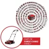 Escarificador Einhell GE-SC 36/35 Li - Solo 35 cm ancho de trabajo