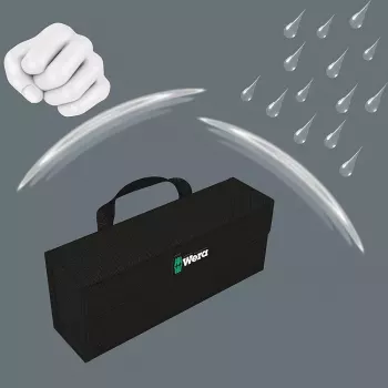 Maletín de herramientas Wera 2go 3 negro