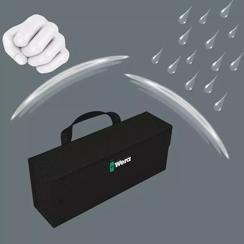 Maletín de herramientas Wera 2go 3 negro