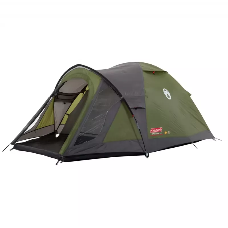 Tienda de campaña tipo cúpula Coleman Darwin 4 Plus 4 personas verde