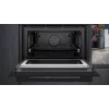 Siemens iQ700 CM776GKB1 horno 45 L 900 W negro, acero inoxidable