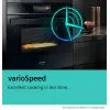 Siemens iQ700 CM776GKB1 horno 45 L 900 W negro, acero inoxidable